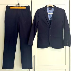 Boys JCrew Navy suit - Size 12 Thompson slim cut